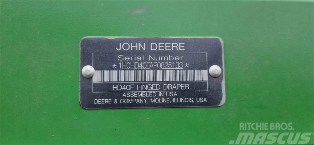 John Deere HD40F Skurtresker tilbehør