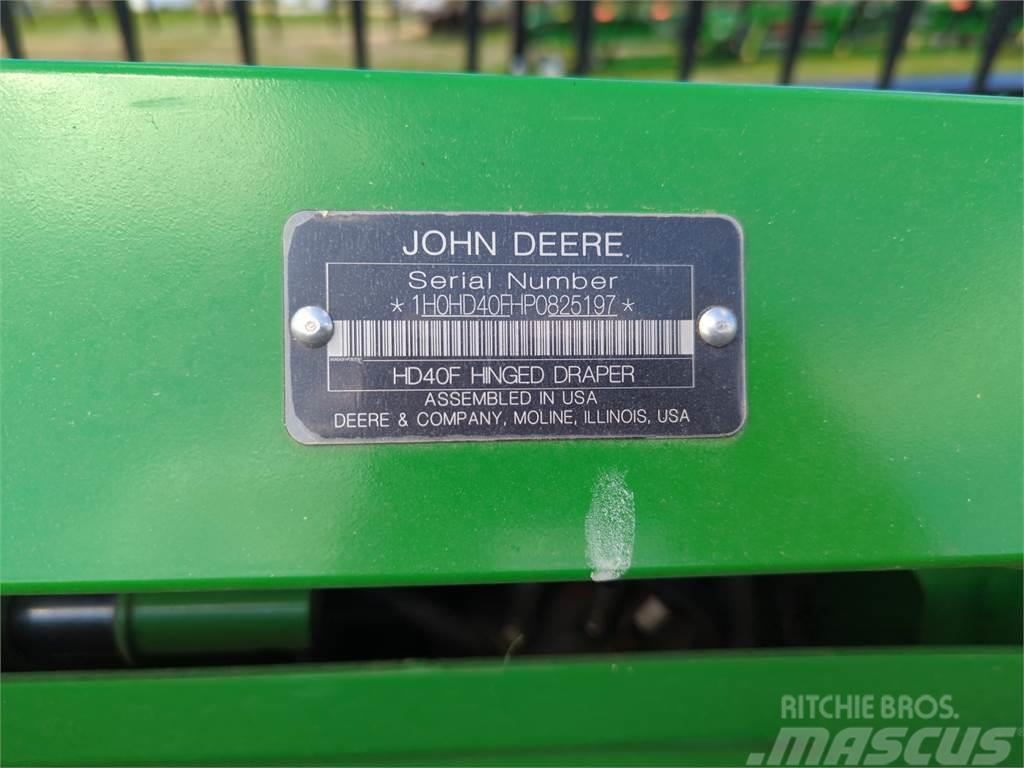 John Deere HD40F Skurtresker tilbehør
