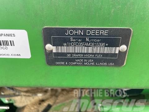 John Deere RD35F Skurtresker tilbehør