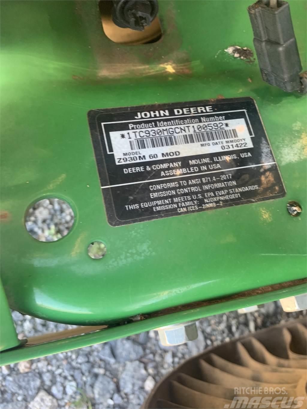 John Deere Z930M Spakstyrte gressklippere