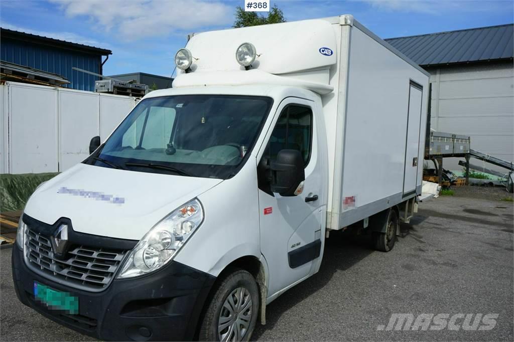 Renault Master Box van with lift. Varebiler