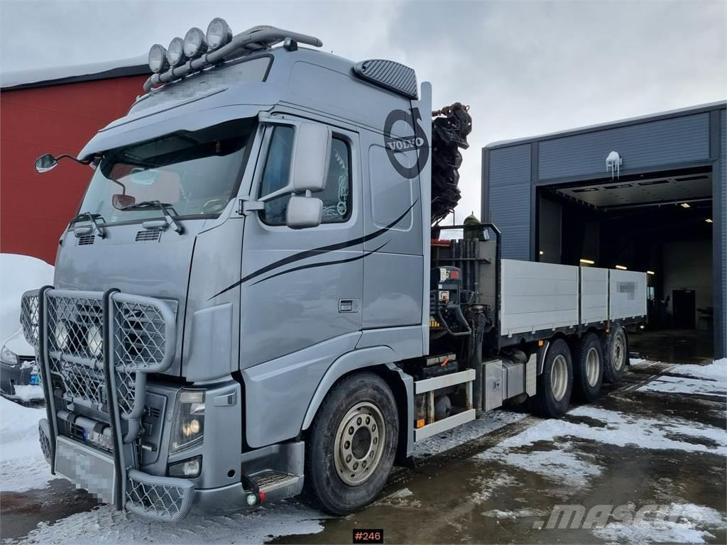 Volvo FH 500 8x4 With HIAB 288 E-7 Hipro. Kranbil