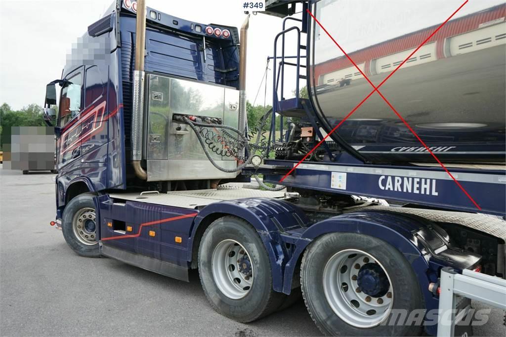 Volvo FH 540 6x4 Dual clutch. Tractor with Carnehl aspha Trekkvogner