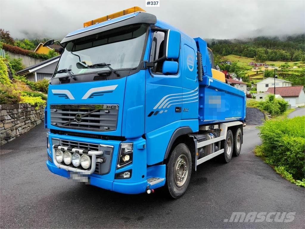Volvo FH 600 6x4 Tippbil med strølem. Tippbil