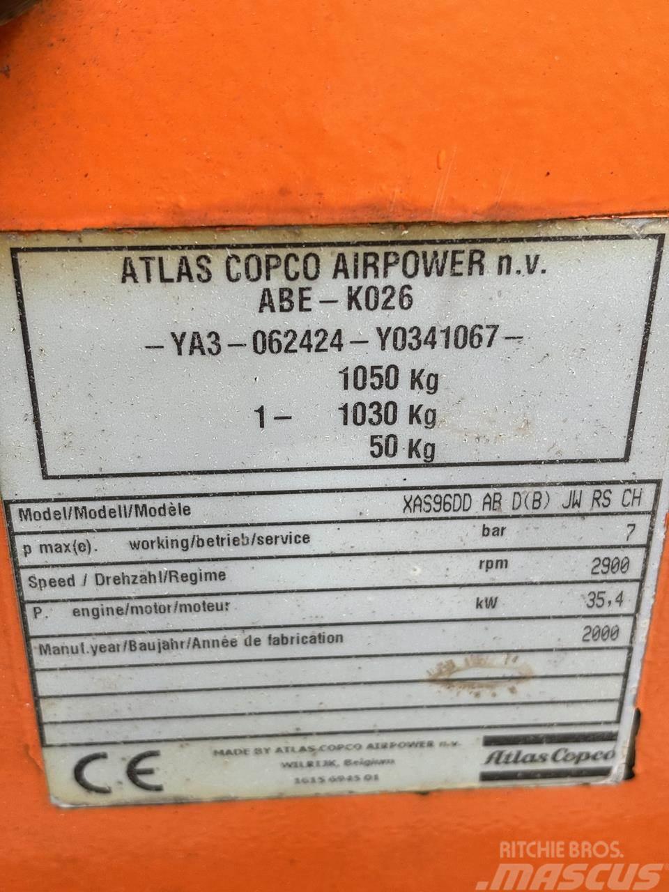 Atlas Copco XAS 97 DD Kompressorer