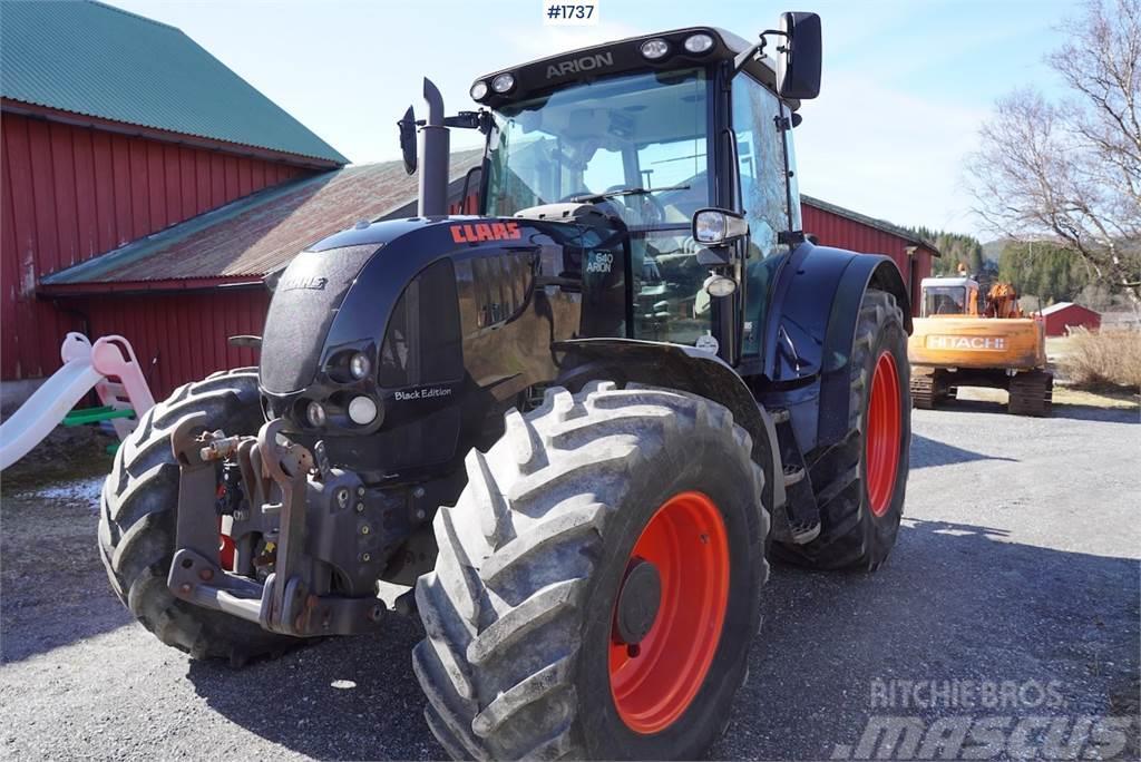 CLAAS Arion 640 Black Edition Traktorer