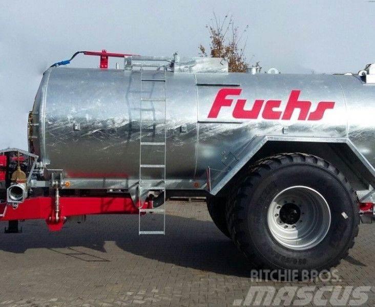 Fuchs Pumptankwagen PT 10 mit 10600 Liter Slamtanker