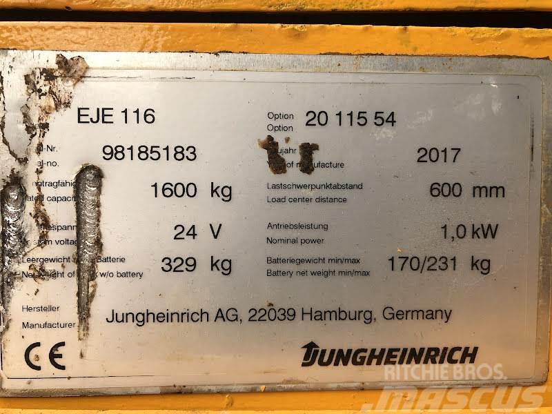 Jungheinrich EJE 116 Lavtløftende truck