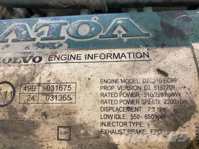 Volvo 8700 Motorer