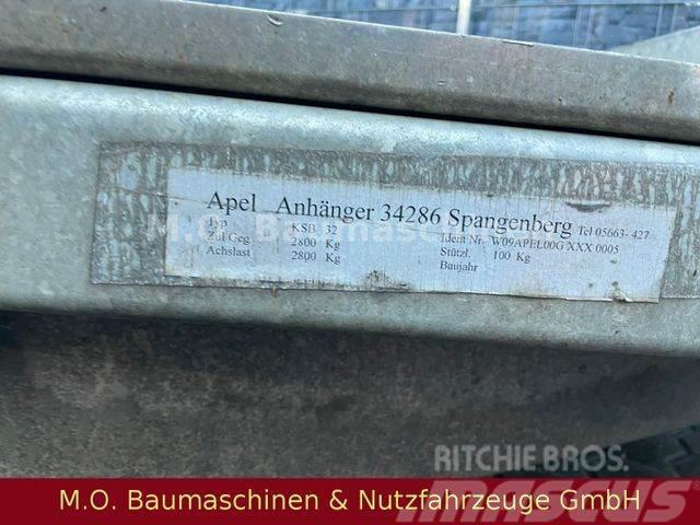 Apel Spangenberg KSB 32 / 2.380 Kg / Tüv 2023 / Maskinhenger