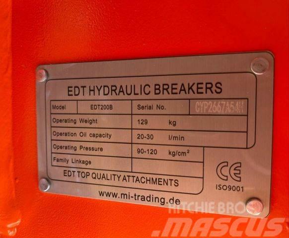  Hydraulikhammer EDT 200B - Passt 1,2 - 3 To Annet