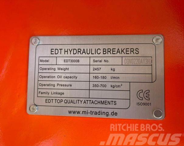  Hydraulikhammer EDT 3000B - 27-35 Tone Bagger Annet