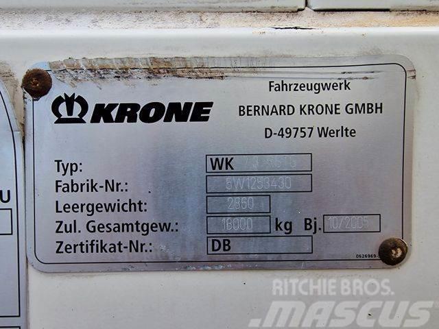 Krone WK 7.3 RSTG / Textil / Koffer / Rolltor Plattformer