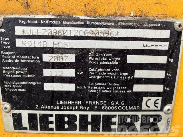 Liebherr R 914 Beltegraver
