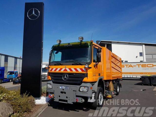 Mercedes-Benz Actros 2032 A 4x4 Bucher STKF 9500 Airport Feiebiler
