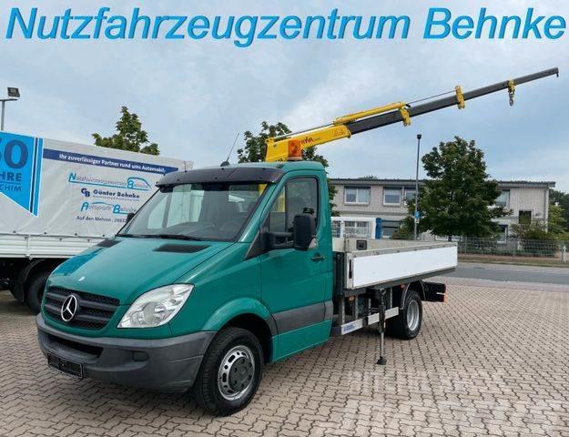 Mercedes-Benz Sprinter 519 CDI Pritsche / Hyva Kran 4,2m=600kg Pickup/planbiler