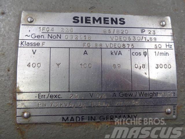  Notstromaggregat 68 KVA MWM Mercedes / Siemens Diesel Generatorer
