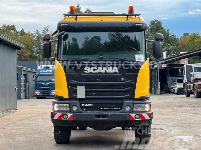 Scania G450 4x4 Euro 6 SZM Kipphydraulik Trekkvogner