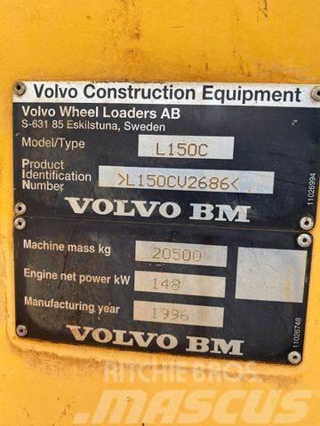 Volvo L150C **BJ. 1996 ** 28315H/WAAGE/TOP Zustand** Hjullastere