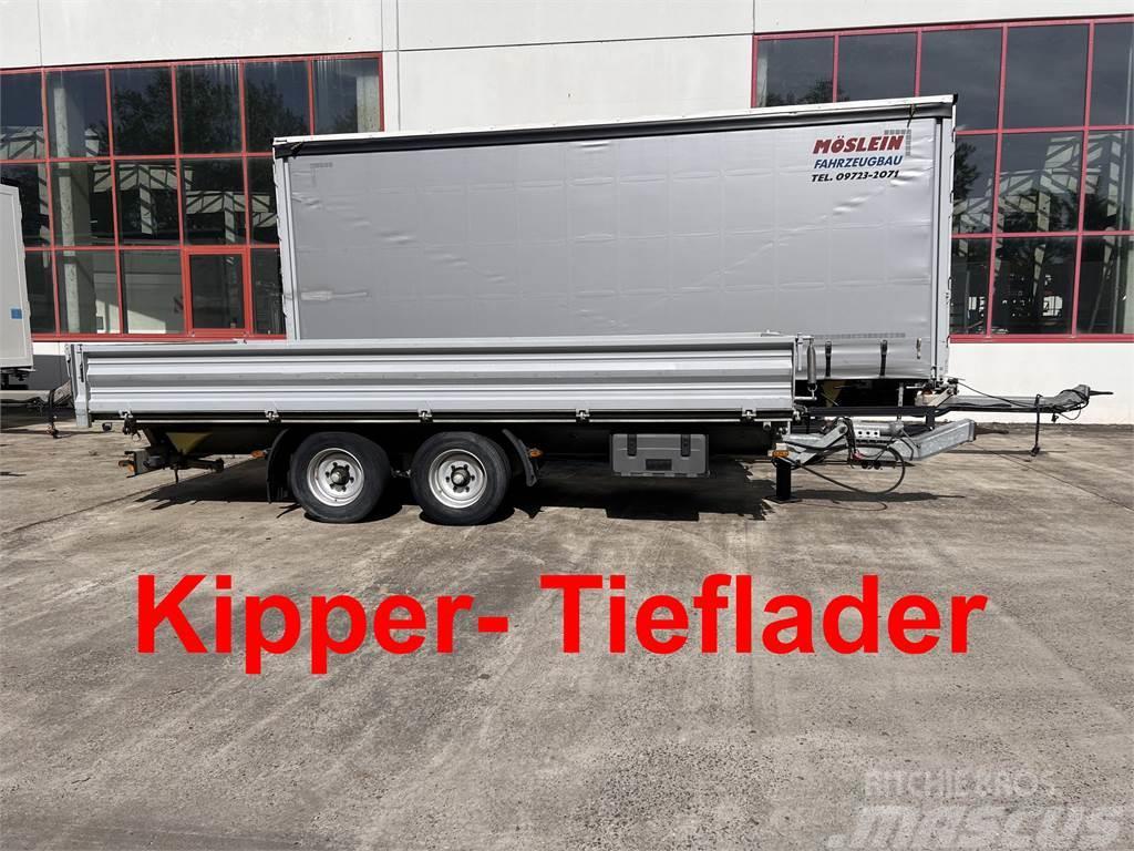  TK Tandemkipper- Tieflader, 5.53 m LadeflächeWeni Tipphengere
