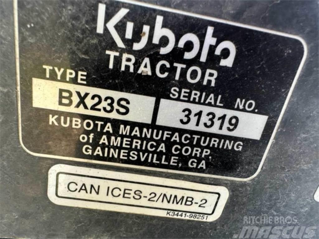 Kubota BX23S 4x4 Hjullastere