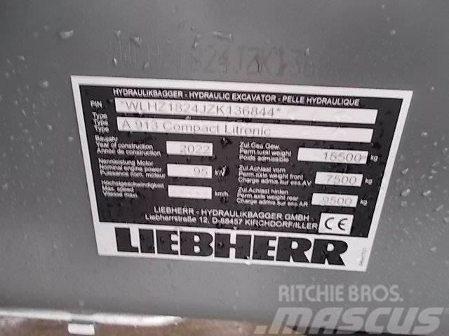 Liebherr A 913 Compact G6.0-D Litronic Hjulgravere
