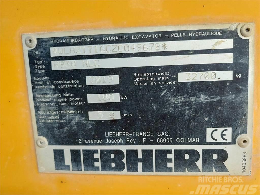 Liebherr R 930 NLC Beltegraver