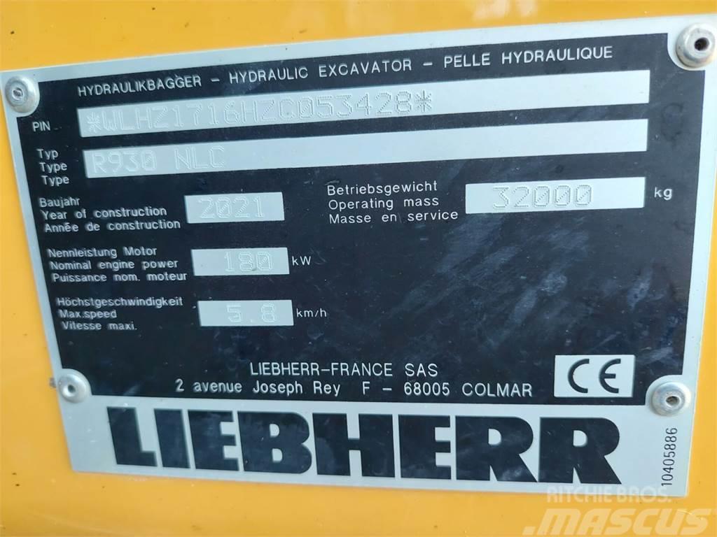 Liebherr R 930NLC Beltegraver