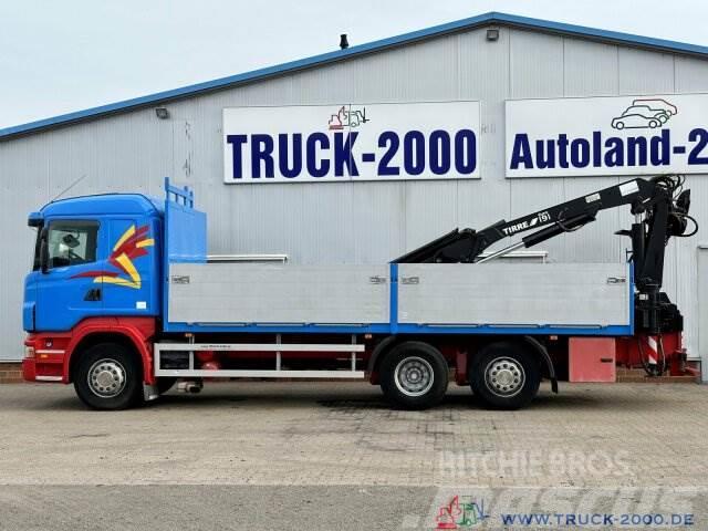 Scania R400 Atlas Tirre 191L 9m=1,7t. 7m Ladefl. 1.Hand Planbiler