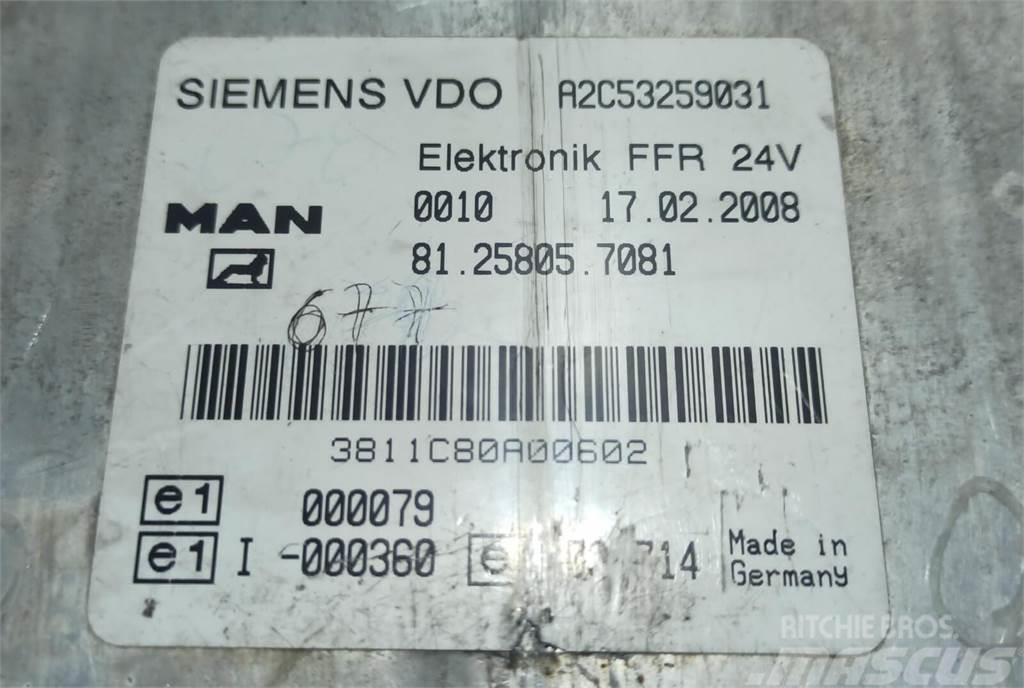 MAN /Tipo: FFR Unidade de Controlo FFR4 STEP10 Man 812 Lys - Elektronikk