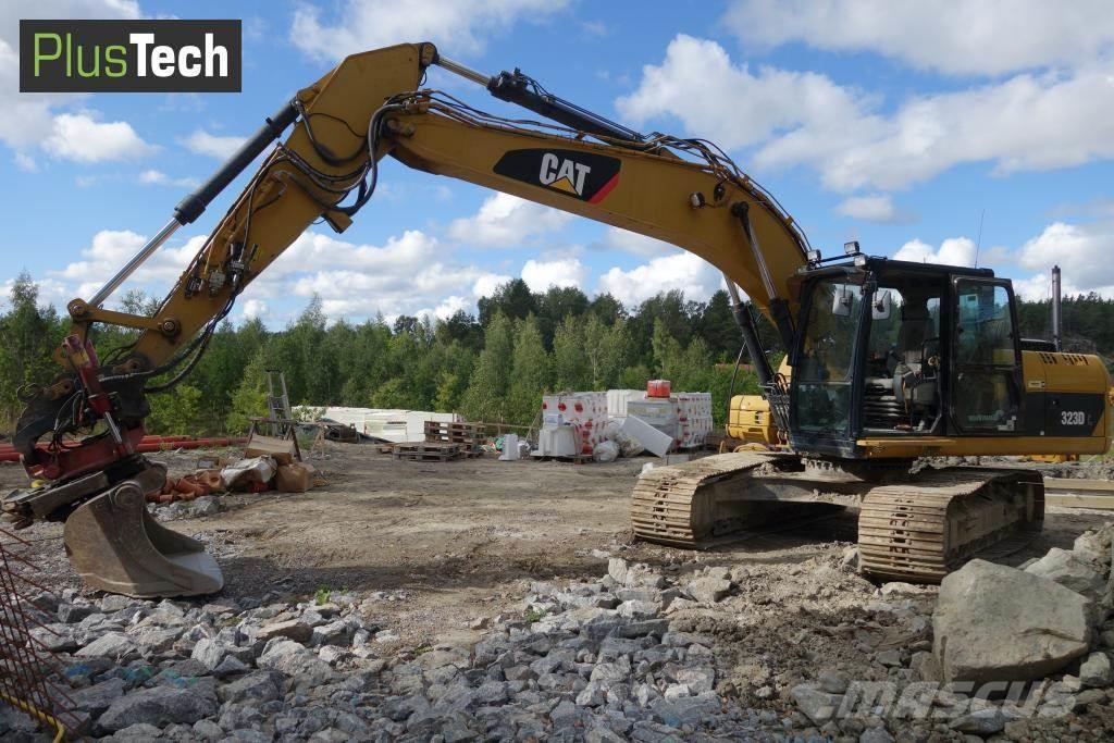 Caterpillar 323D Beltegraver