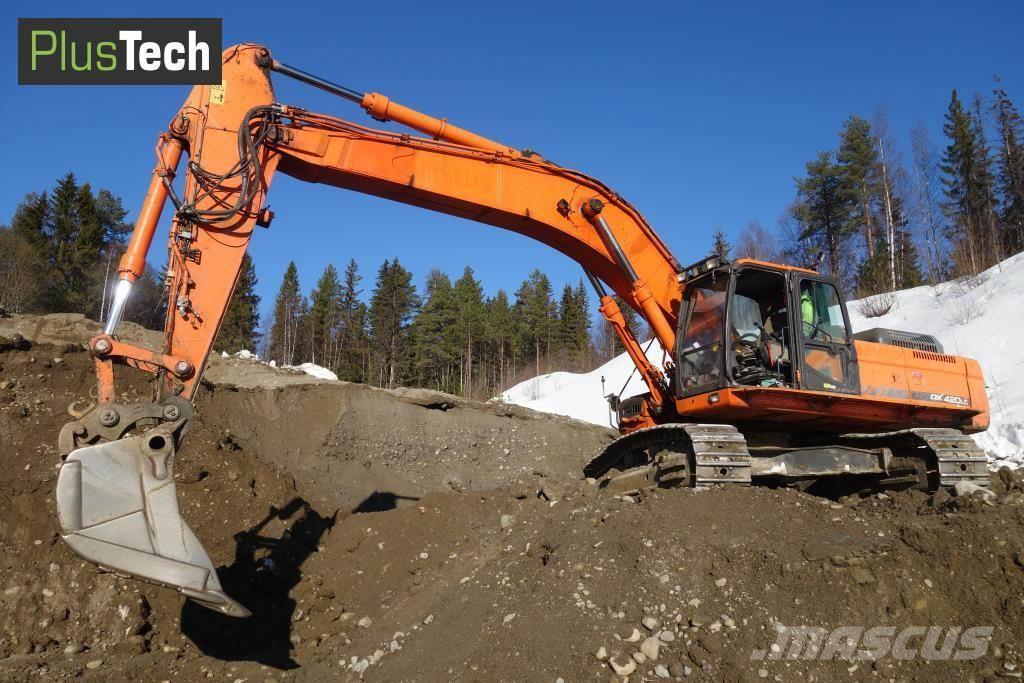 Doosan DX420 LC Beltegraver