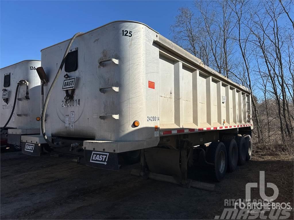 East Mfg 26 ft Quad/A Aluminum Tipper semi-trailers
