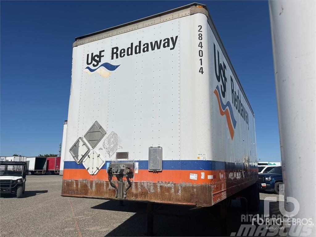 Great Dane 28 ft x 102 in S/A Box body semi-trailers