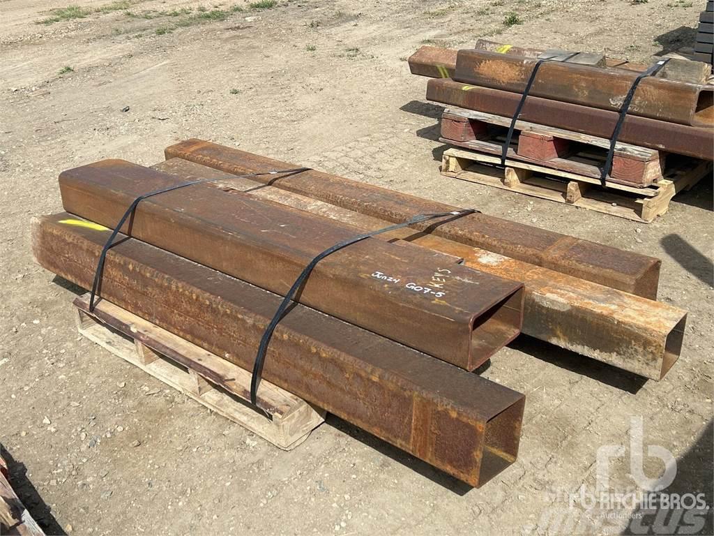  Quantity of (6) Steel Tubing Annet