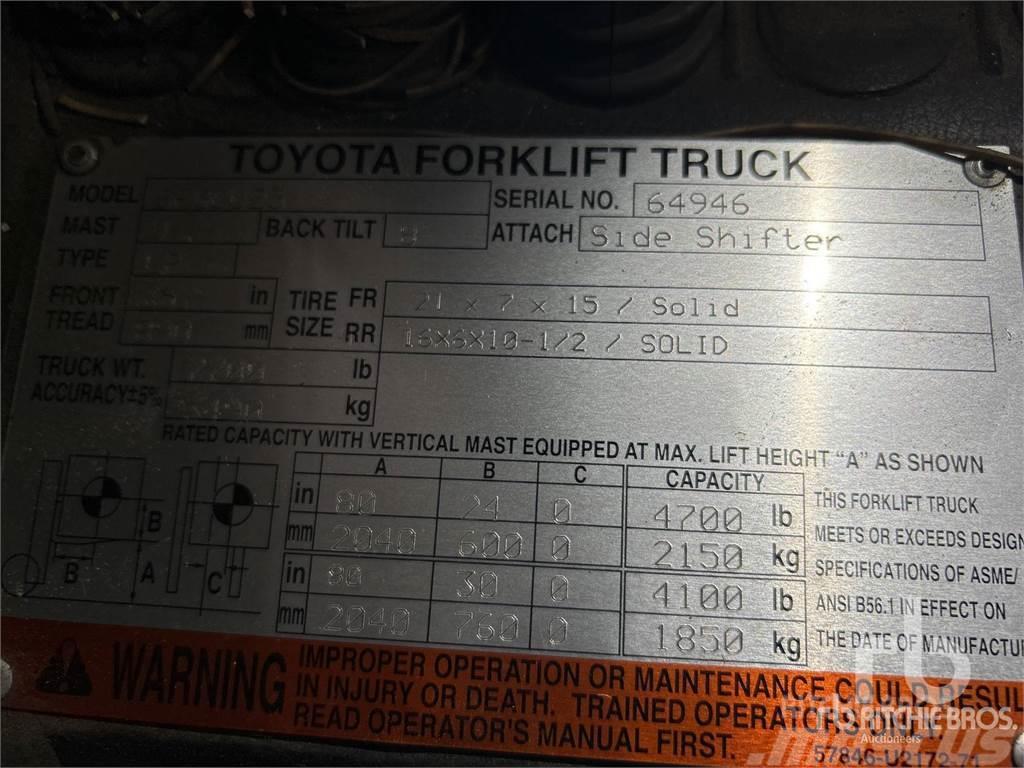 Toyota 8FGCU25 Diesel Trucker