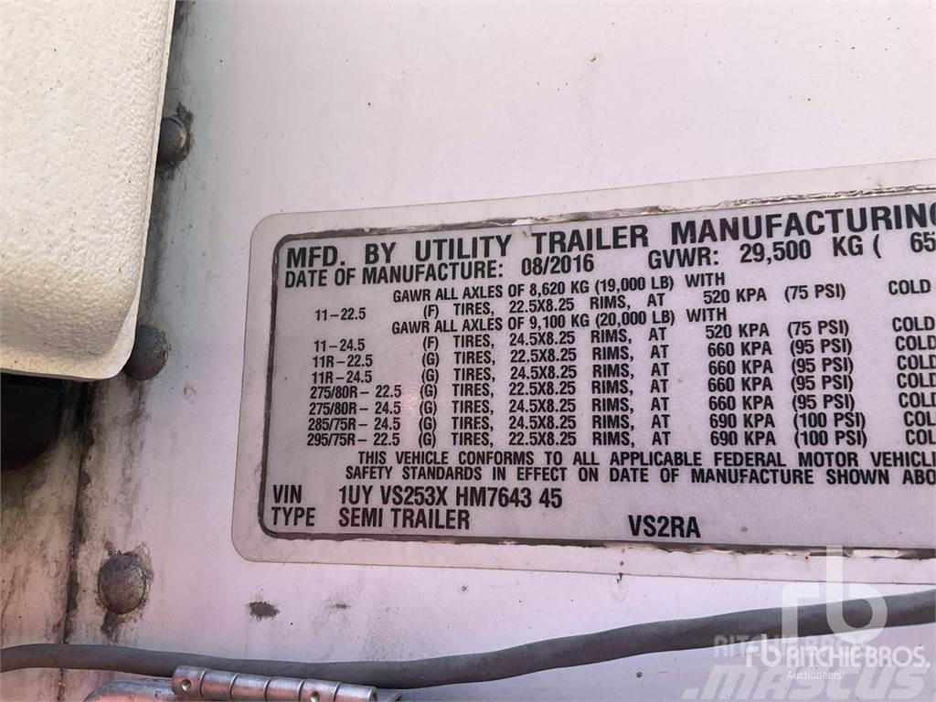 Utility 53 ft x 102 in T/A Frysetrailer Semi