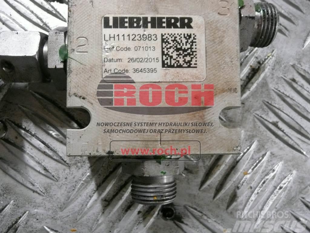 Liebherr LH11123983 3645395 071013 + 3110057 1.05ADC 8,8 OH Hydraulikk