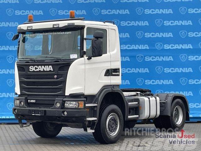 Scania G 450 CA4x4HHA RETARDER PTO HYDRAULIC DIFF-LOCK Trekkvogner