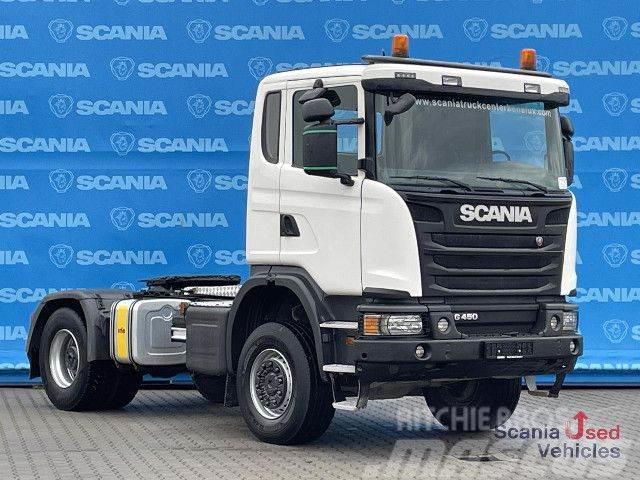 Scania G 450 CA4x4HHA RETARDER PTO HYDRAULIC DIFF-LOCK Trekkvogner