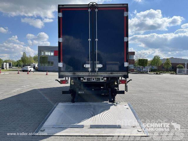 Schmitz Cargobull Anhänger Tiefkühler Standard Doppelstock Ladebordw Skaphengere Frys/kjøl/varme