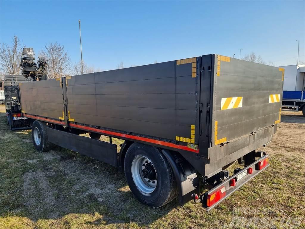  Gellhaus Vecta Pritsche trailer - 7.3 meter Planhengere