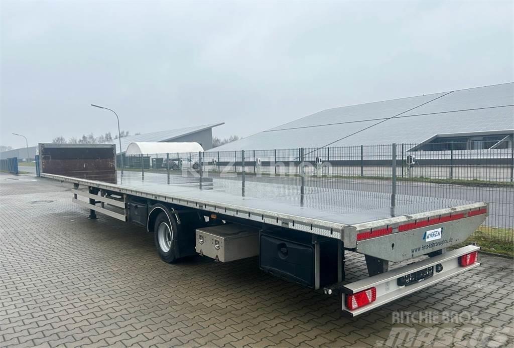 Krone FMS 1 Platform semi-trailer Planhengere semi
