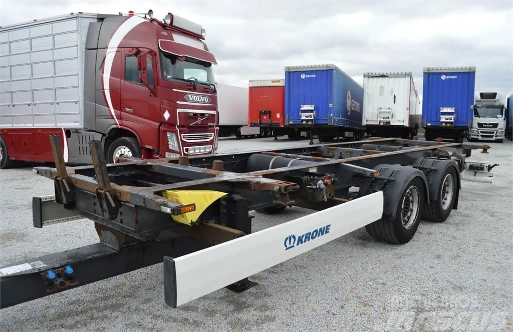 Krone ZZ Original Tandem BDF for Containers Chassis og understell
