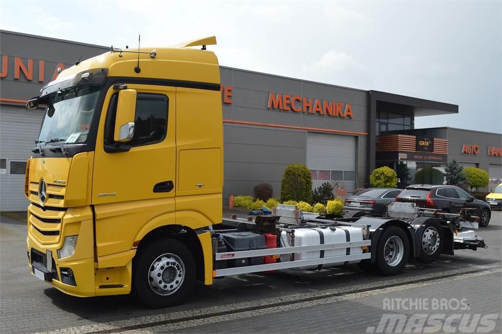 Mercedes-Benz ACTROS 2542 EURO 6 BDF SWAP CHASSIS Chassis and suspension