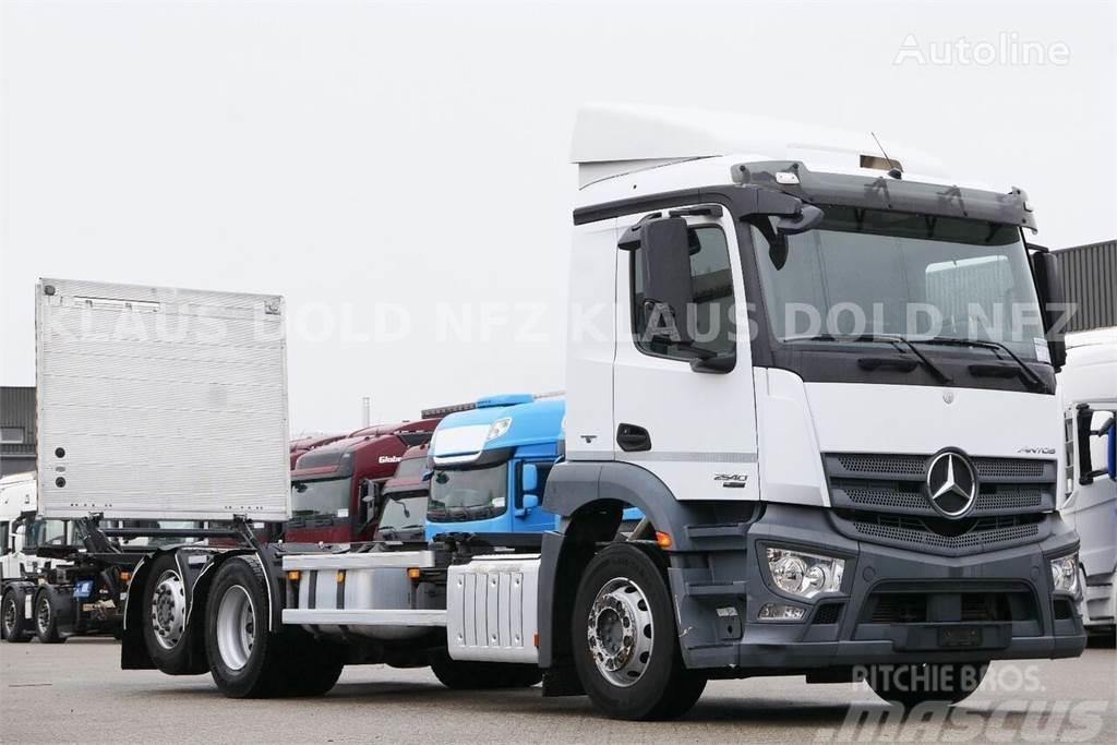 Mercedes-Benz Actros 2540 6x2 BDF Container truck + tail lift Chassis og understell