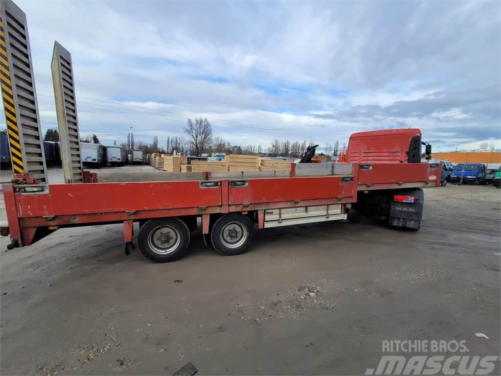  Noyens BE 9.8 tons trailer Low loader-semi-trailers