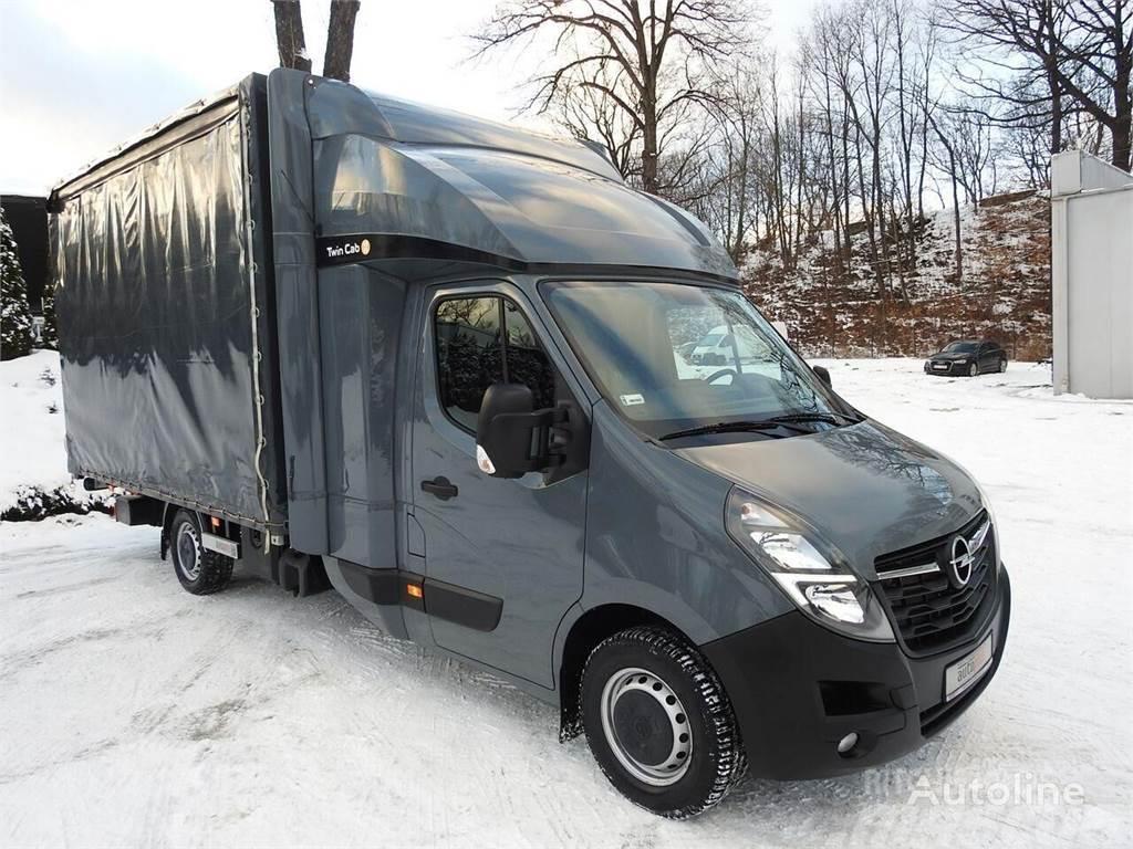 Opel Movano Curtain side + tail lift Planbiler