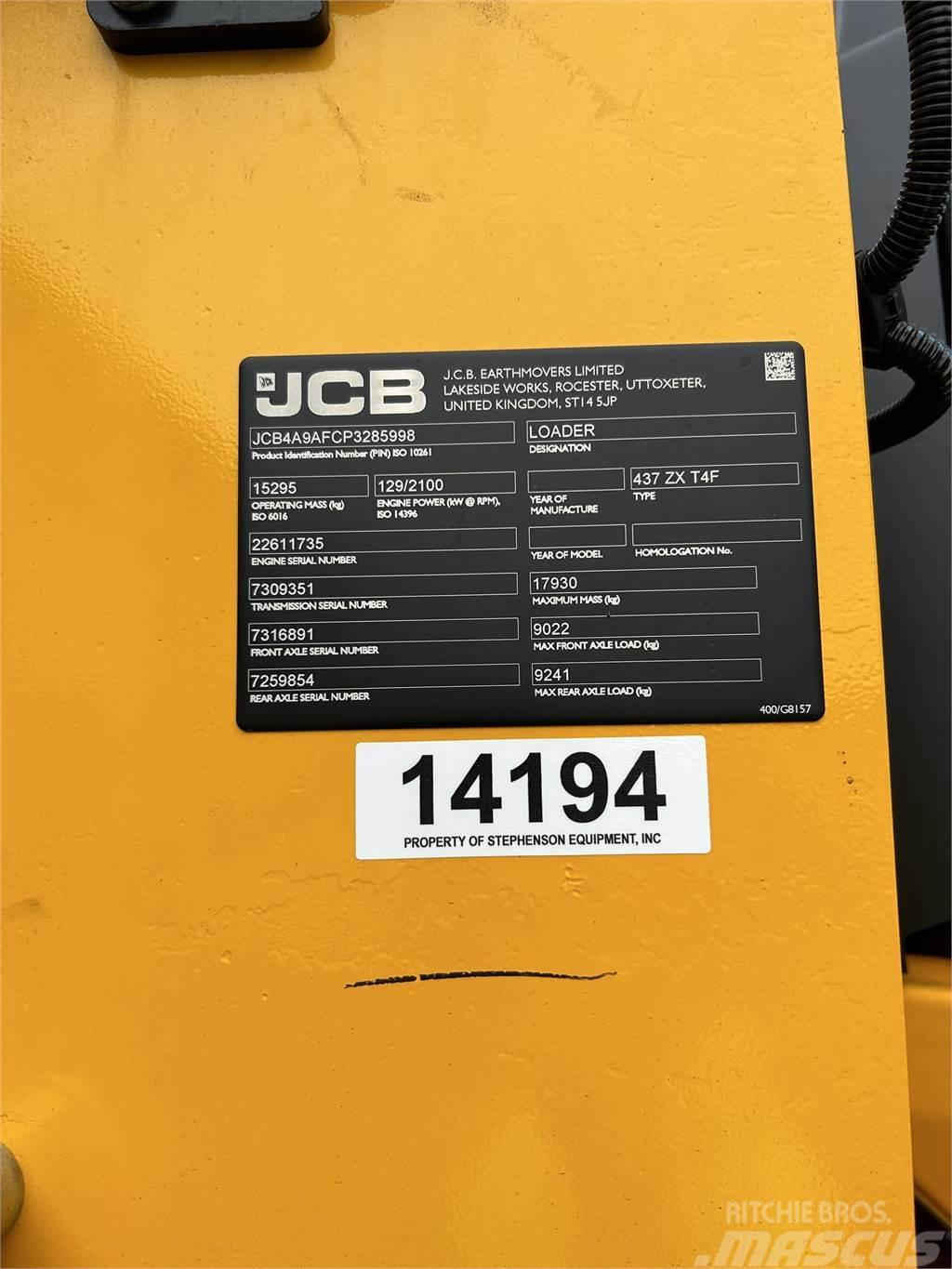 JCB 437ZX Hjullastere