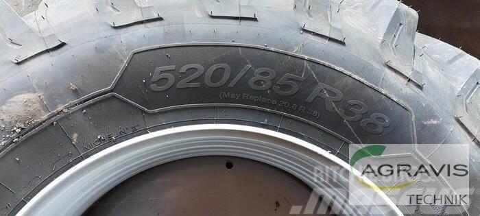 Michelin 520/85R38 Dekk, hjul og felger